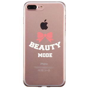 Beast Beauty Mode Couple Matching Phone Cases Encouraging Great