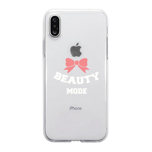 Beast Beauty Mode Couple Matching Phone Cases Encouraging Great