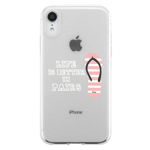Flip Flop Friends Couple Matching Phone Cases Awesome Creative Gift
