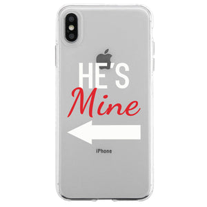 Mine Red Couple Matching Phone Cases Romantic Thoughtful Proud Gift