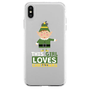 Loves Christmas Couple Matching Phone Cases Beautiful Christmas