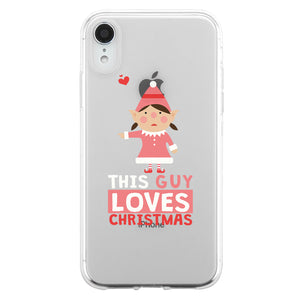 Loves Christmas Couple Matching Phone Cases Beautiful Christmas