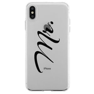 Mr. And Mrs. Couple Matching Phone Cases Charming Anniversary Gift