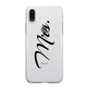 Mr. And Mrs. Couple Matching Phone Cases Charming Anniversary Gift