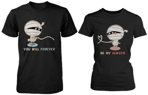 romantic couple shirts for Halloween