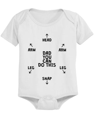 Dad You Can Do This - Funny Statement Bodysuit - 365INLOVE