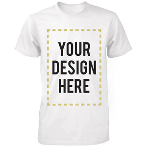 Custom T-shirt Photo Design Print Unisex White Shirt - 365INLOVE