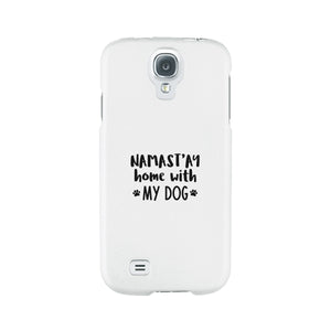 Namastay Home White Cute iPhone 5 Case Mothers Day Gift For Dog Mom