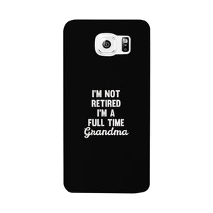 Full Time Grandma White Cute Phone Case Funny Gift For Grandma - 365INLOVE