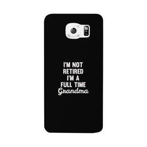 Full Time Grandma White Cute Phone Case Funny Gift For Grandma - 365INLOVE