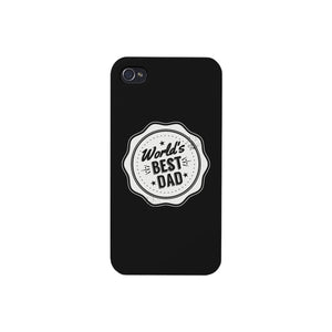 World's Best Dad Black Phone Case - 365INLOVE