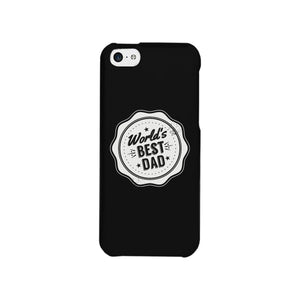 World's Best Dad Black Phone Case - 365INLOVE