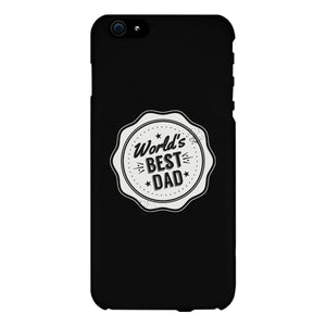 World's Best Dad Black Phone Case - 365INLOVE