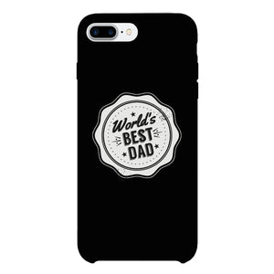 World's Best Dad Black Phone Case - 365INLOVE