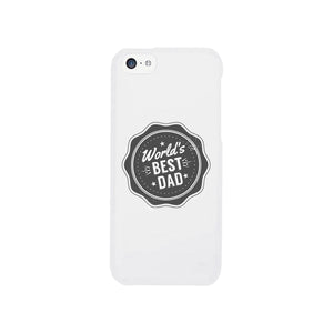 World's Best Dad White Phone Case