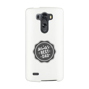 World's Best Dad White Phone Case