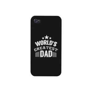 World's Greatest Dad Black Phone Case - 365INLOVE