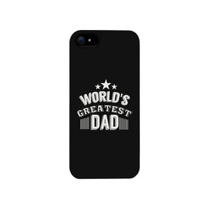 World's Greatest Dad Black Phone Case - 365INLOVE