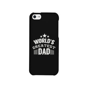 World's Greatest Dad Black Phone Case - 365INLOVE