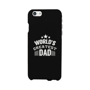 World's Greatest Dad Black Phone Case - 365INLOVE