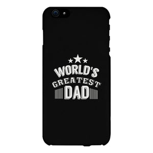 World's Greatest Dad Black Phone Case - 365INLOVE