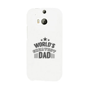 World's Greatest Dad White Phone Case