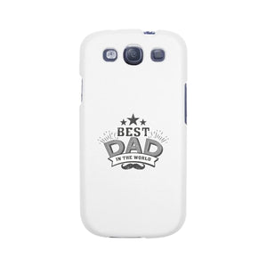 Best Dad In The World White Phone Case