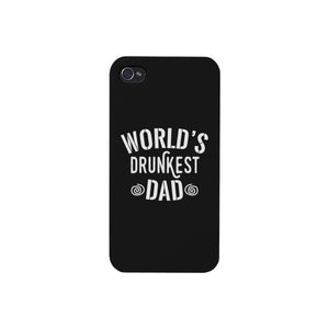 World's Drunkest Dad Black Phone Case - 365INLOVE