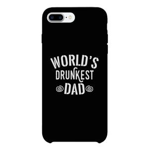 World's Drunkest Dad Black Phone Case - 365INLOVE