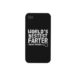 World's Bestest Farter Black Phone Case - 365INLOVE