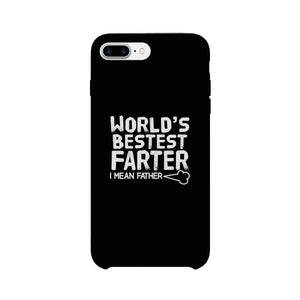 World's Bestest Farter Black Phone Case - 365INLOVE