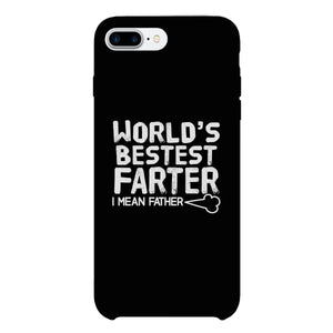 World's Bestest Farter Black Phone Case - 365INLOVE