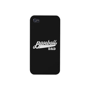 Baseball Dad Black Phone Case - 365INLOVE