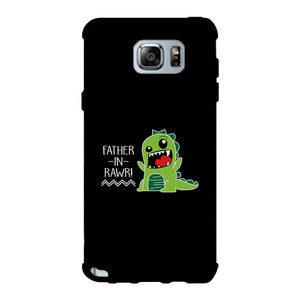 Father-In-Rawr Black Phone Case - 365INLOVE