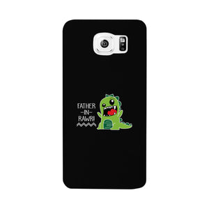 Father-In-Rawr Black Phone Case - 365INLOVE