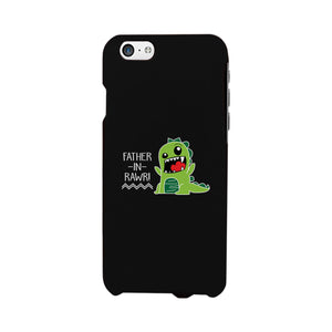 Father-In-Rawr Black Phone Case - 365INLOVE