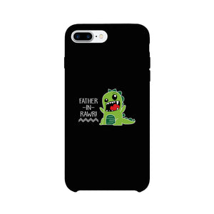 Father-In-Rawr Black Phone Case - 365INLOVE