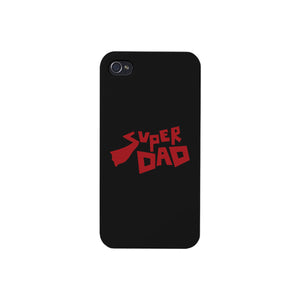 Super Dad Black Phone Case - 365INLOVE