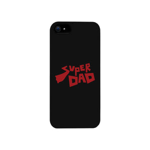 Super Dad Black Phone Case - 365INLOVE