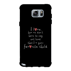 Favorite Daughter Case Phone Cover Funny Mothers Day Gifts