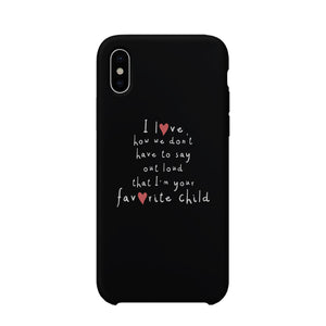 Favorite Daughter Case Phone Cover Funny Mothers Day Gifts