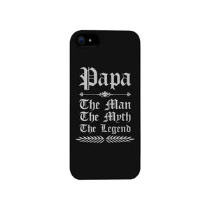 Vintage Gothic Papa Case Phone Cover For Funny Grandpa Gifts