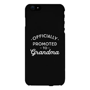 Officially Promoted To Grandma Black Phone Case