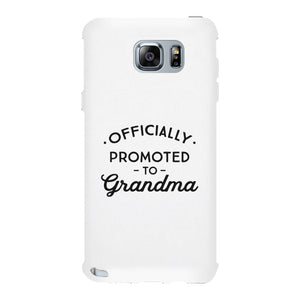 Officially Promoted To Grandma White Phone Case