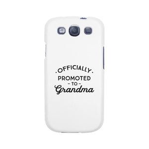 Officially Promoted To Grandma White Phone Case