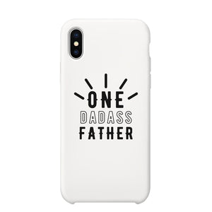 One Dadass Father Case Cool Loving Witty Quote Father's Day Gift