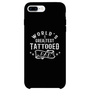 Greatest Tattooed Dad Case Inspirational Cool Fun Gift For Fathers