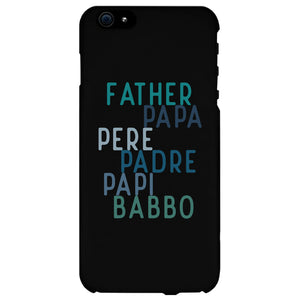 Dad Different Languages Case Creative Wholesome Gift For Fathers