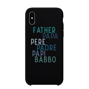 Dad Different Languages Case Creative Wholesome Gift For Fathers