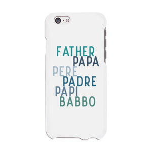 Dad Different Languages Case Creative Wholesome Gift For Fathers